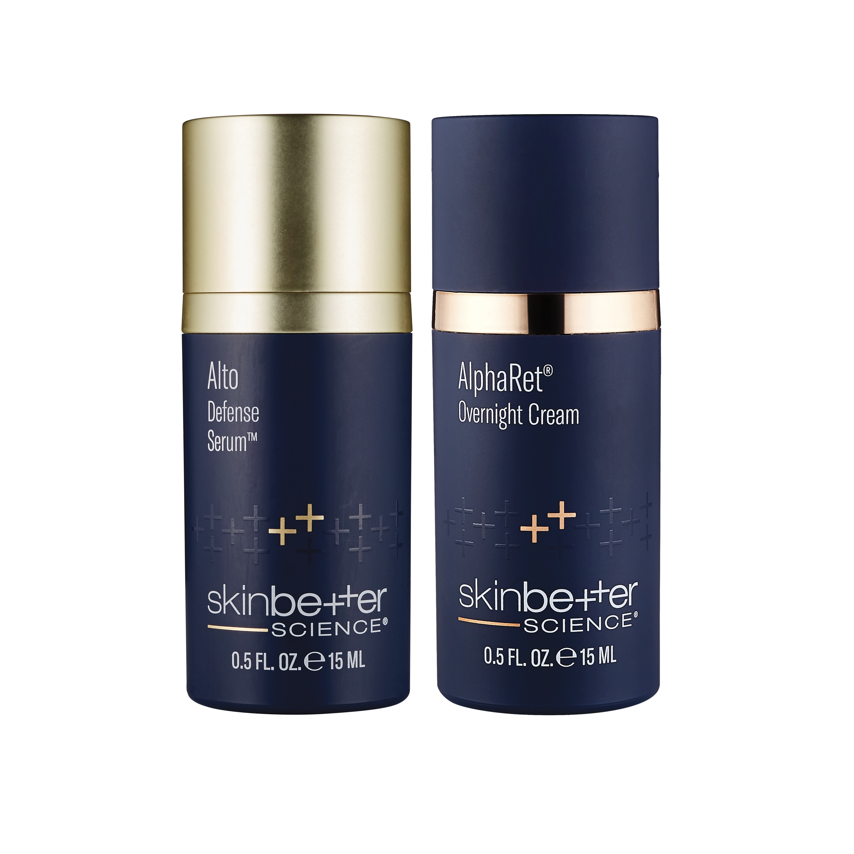 A-Team Duo - AlphaRet Overnight Cream & Alto Defense Serum